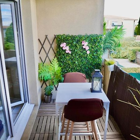 T2 Lumineux Et Piscine Appartement Montpellier Buitenkant foto